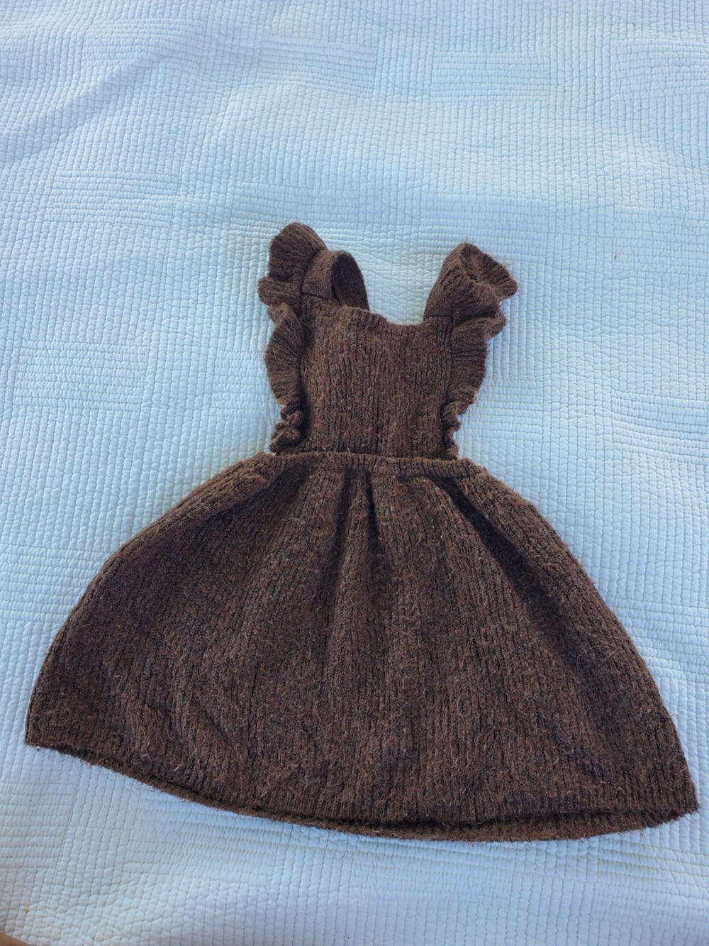 Zara Baby Ruffle Knit Dress